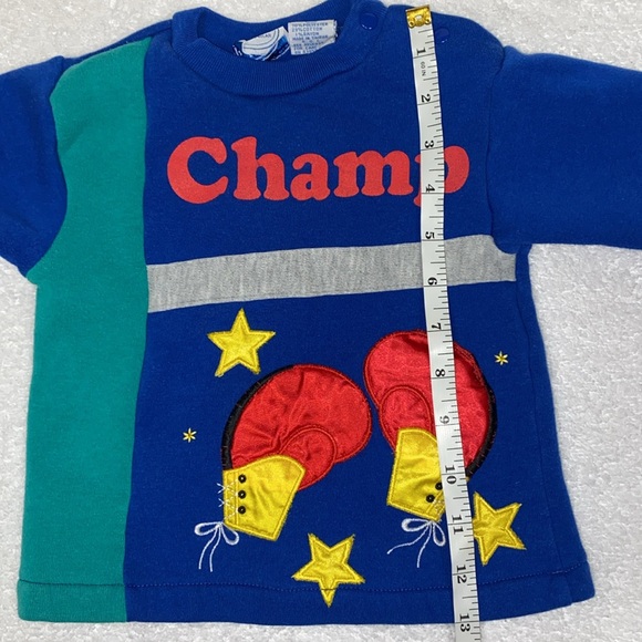 Vintage first impressions 12m boxing champ sweatshirt - Picture 3 of 7